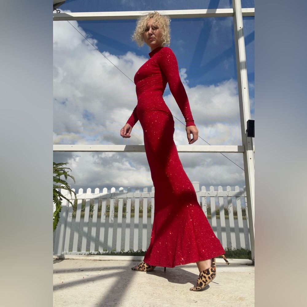 Red Maxi Dress